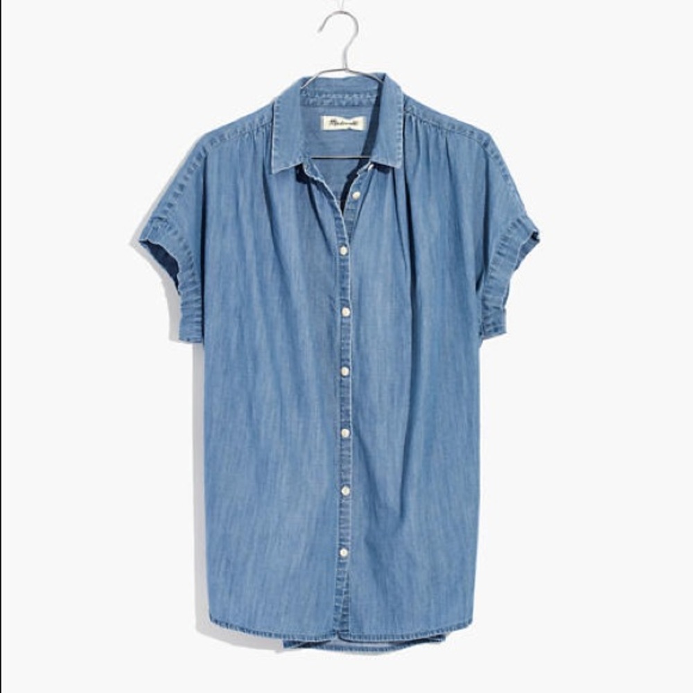 Madewell Central Shirt Chambray Small